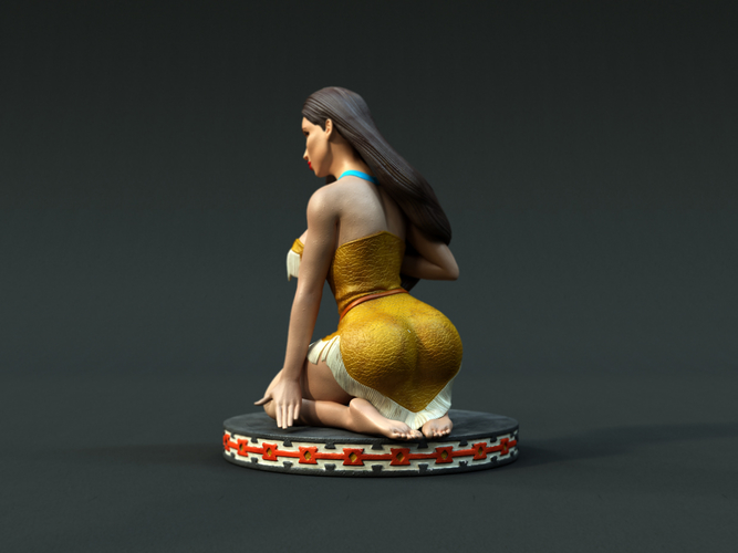 Pocahontas nsfw model 3D Print 518443