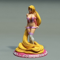 Princess Rapunzel  3d model, 3d printing  - Thumbnail 2