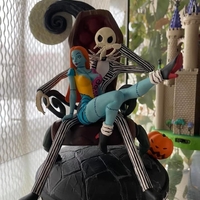 Small Sally and Jack diorama 3D Printing 518454