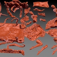 Sleeping Beauty 3d print model nsfw included - Thumbnail 3