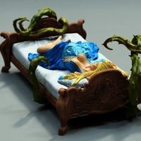 Sleeping Beauty 3d print model nsfw included - Thumbnail 6