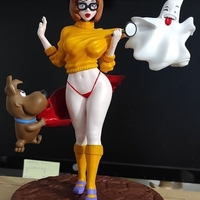 Velma and shaggy 3d print diorama NSFW included - Thumbnail 7