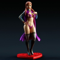 Anna Winter princess 3d print model - Thumbnail 1