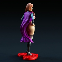 Anna Winter princess 3d print model - Thumbnail 2