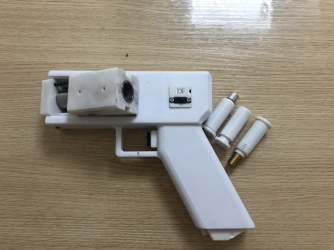 ELECTRIC PISTOL TOY 2.0 3D Print 518499