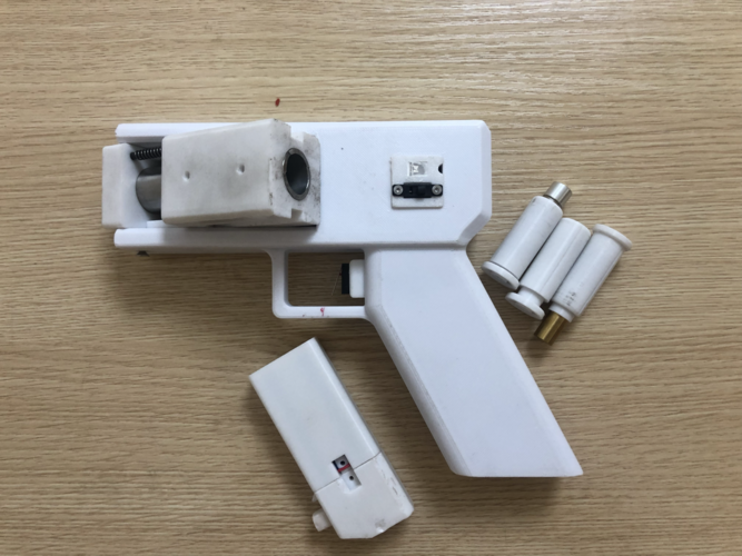 ELECTRIC PISTOL TOY 2.0 3D Print 518500