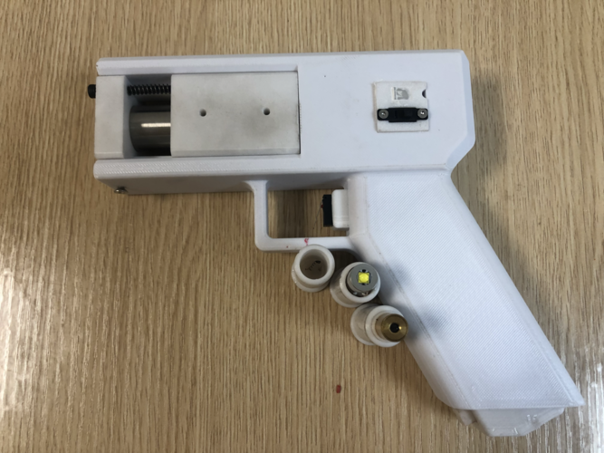 ELECTRIC PISTOL TOY 2.0 3D Print 518504