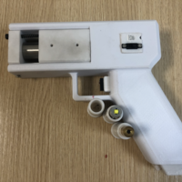 Small ELECTRIC PISTOL TOY 2.0 3D Printing 518504