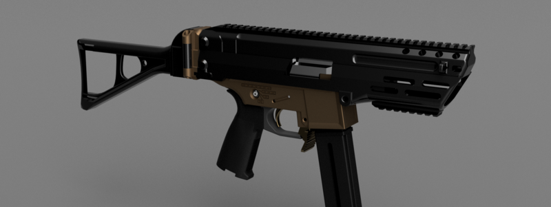 Upper And Handguard Scorpio Ar-9