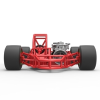 Concept jet race car Scale 1:25 - Thumbnail 8