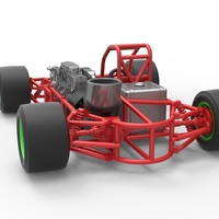 Concept jet race car Scale 1:25 - Thumbnail 13