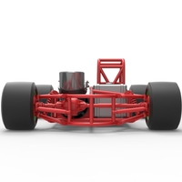 Concept jet race car Scale 1:25 - Thumbnail 15