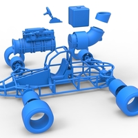 Concept jet race car Scale 1:25 - Thumbnail 18