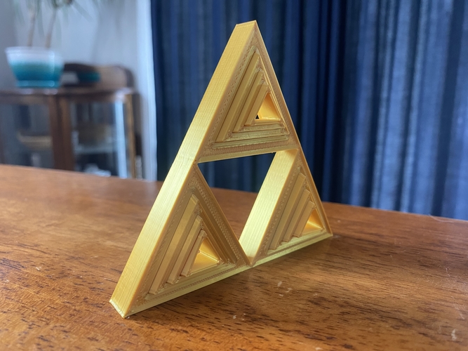 Triforce Fidget Toy 3D Print 518748