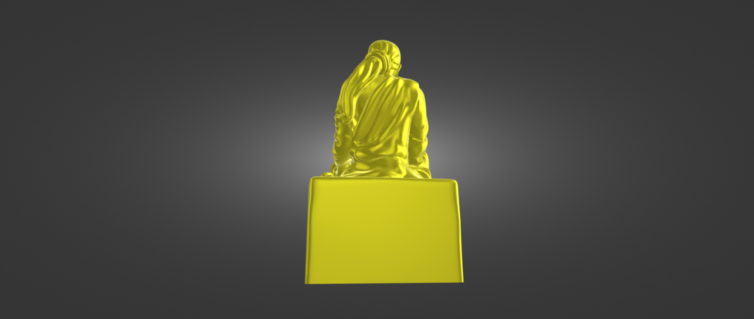 STL file of Indian God Saibaba 3D Print 518771