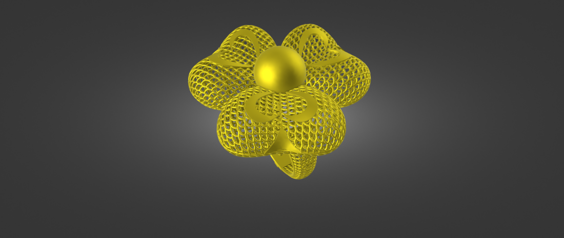 Gold ring ready printable file 3D Print 518820