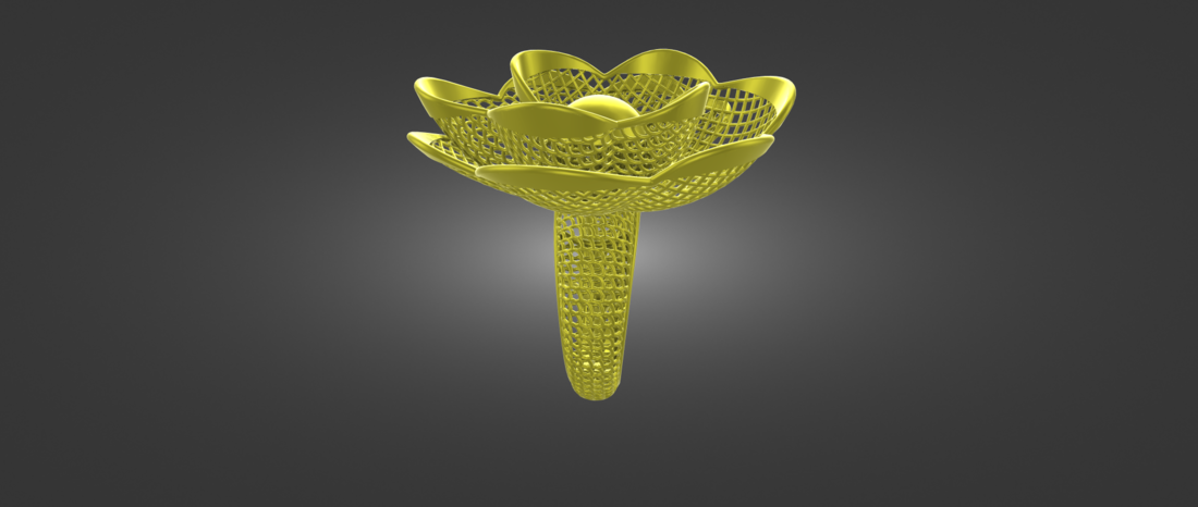 Big Look Ring 3D CAD for sale 3D Print 518831