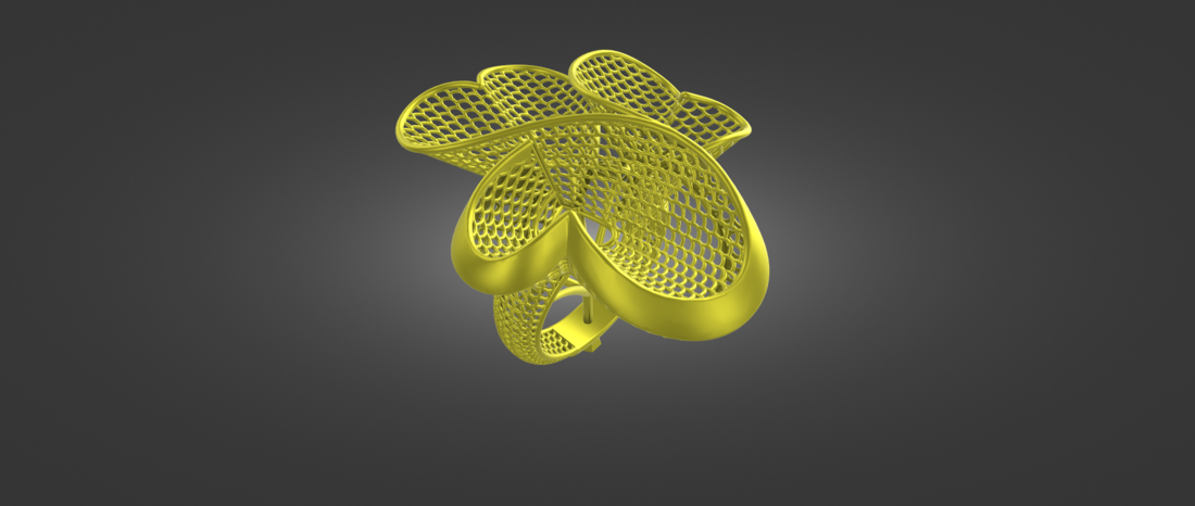 Ready 3D STL file of Ring 3D Print 518840