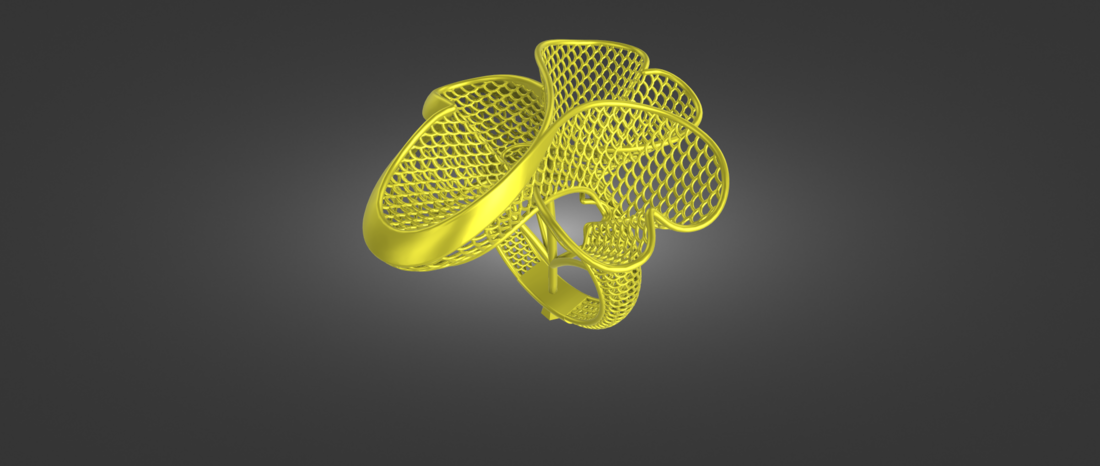 Ready 3D STL file of Ring 3D Print 518841