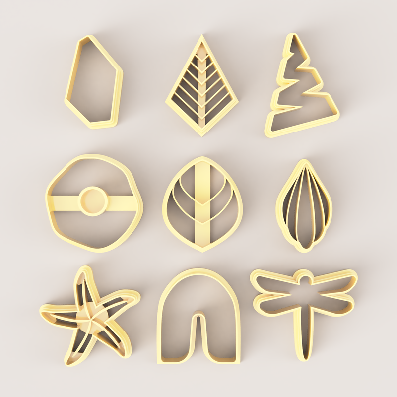 NATURAL ELEMENTS POLYMER CLAY CUTTER