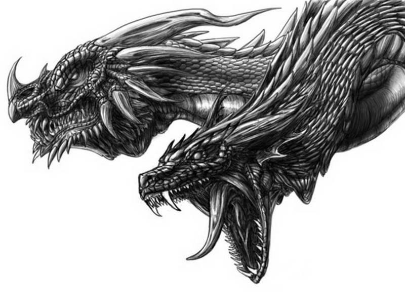 Dragon Lithopane