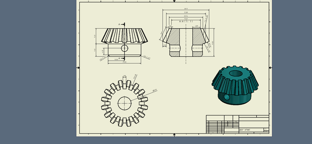 Gear wheel 2 3D Print 518939