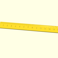 Small STL ruler in mm 3D Printing 51899