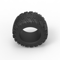 Offroad tire 66 Scale 1:25 - Thumbnail 6