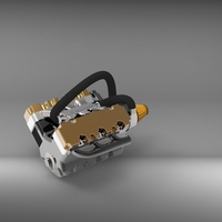 MODERN ENGINE PARTS FOR ASSEMBLY PRACTICE/ FUN/ EDUCATION - Thumbnail 5