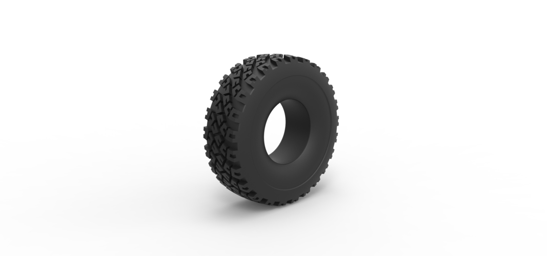 Offroad tire 68 Scale 1:25 3D Print 519047