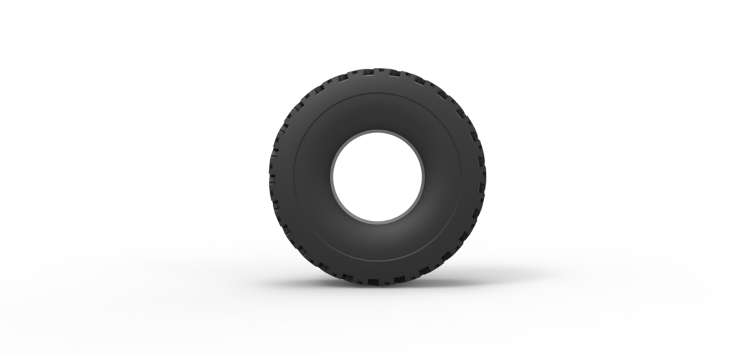 Offroad tire 68 Scale 1:25 3D Print 519050