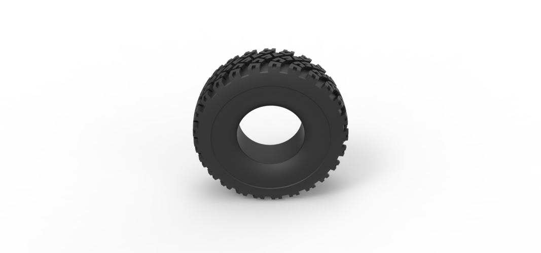 Offroad tire 68 Scale 1:25 3D Print 519051