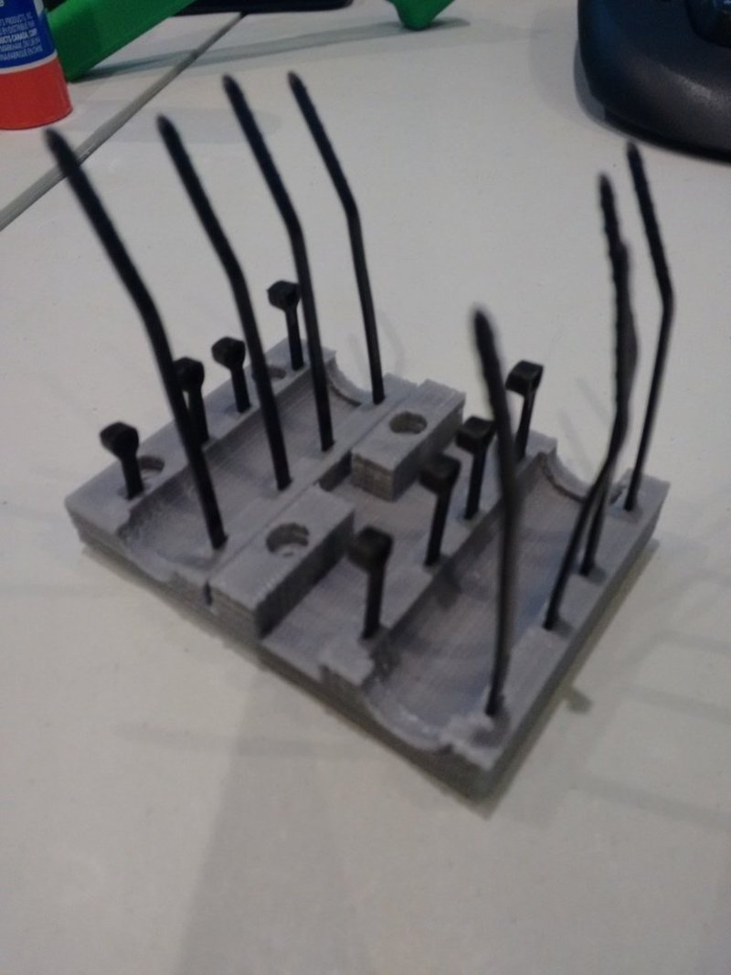 X Carriage Zip Ties