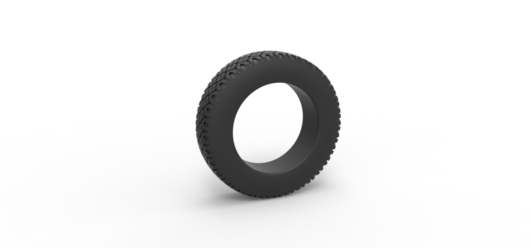 Offroad tire 70 Scale 1:25 3D Print 519062