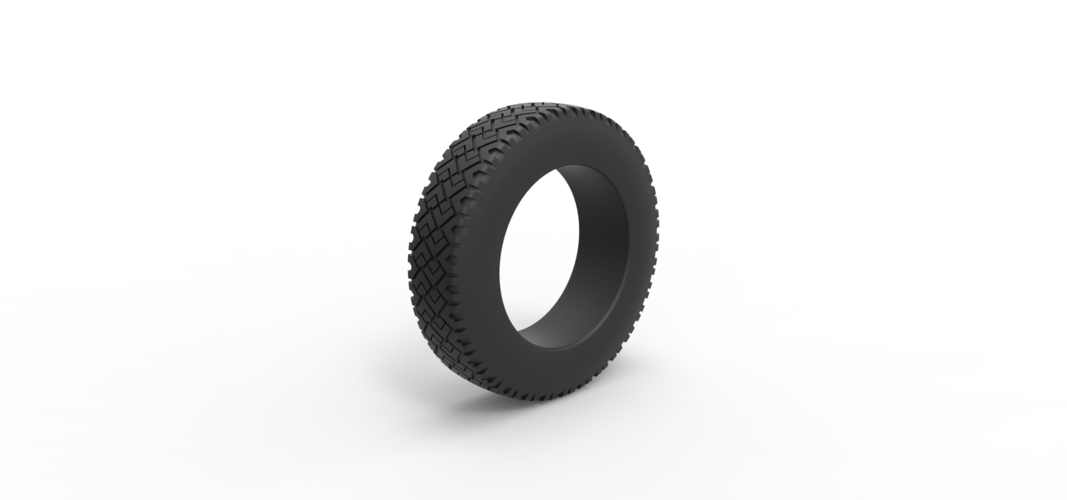 Offroad tire 70 Scale 1:25 3D Print 519063