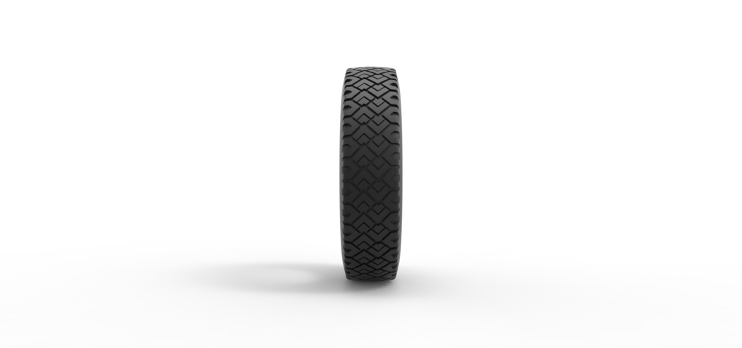 Offroad tire 70 Scale 1:25 3D Print 519065