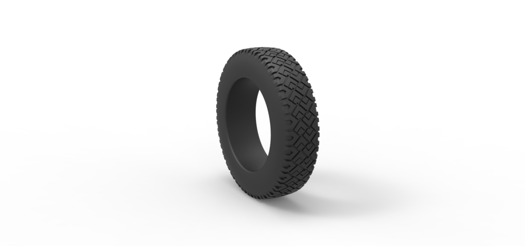 Offroad tire 70 Scale 1:25 3D Print 519069