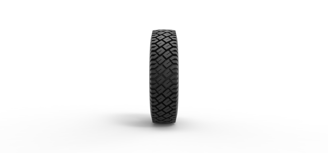 Diecast offroad tire 71 Scale 1:25 3D Print 519073