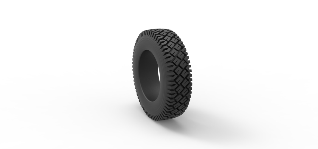 Diecast offroad tire 71 Scale 1:25 3D Print 519077