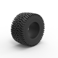Diecast Tractor tire 16 Scale 1:25 - Thumbnail 2