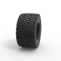 Diecast Tractor tire 16 Scale 1:25 - Thumbnail 3
