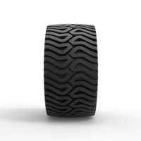 Diecast Tractor tire 16 Scale 1:25 - Thumbnail 4