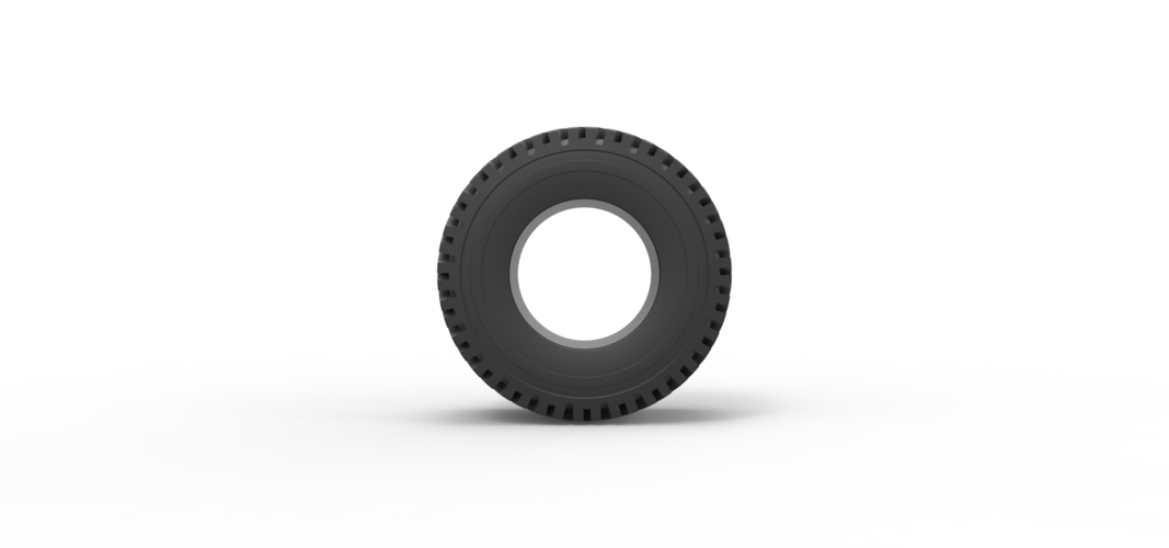 Diecast Tractor tire 16 Scale 1:25 3D Print 519090