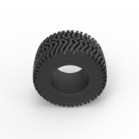 Diecast Tractor tire 16 Scale 1:25 - Thumbnail 6