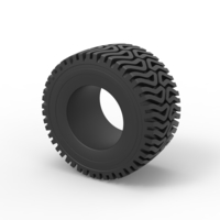 Diecast Tractor tire 16 Scale 1:25 - Thumbnail 7