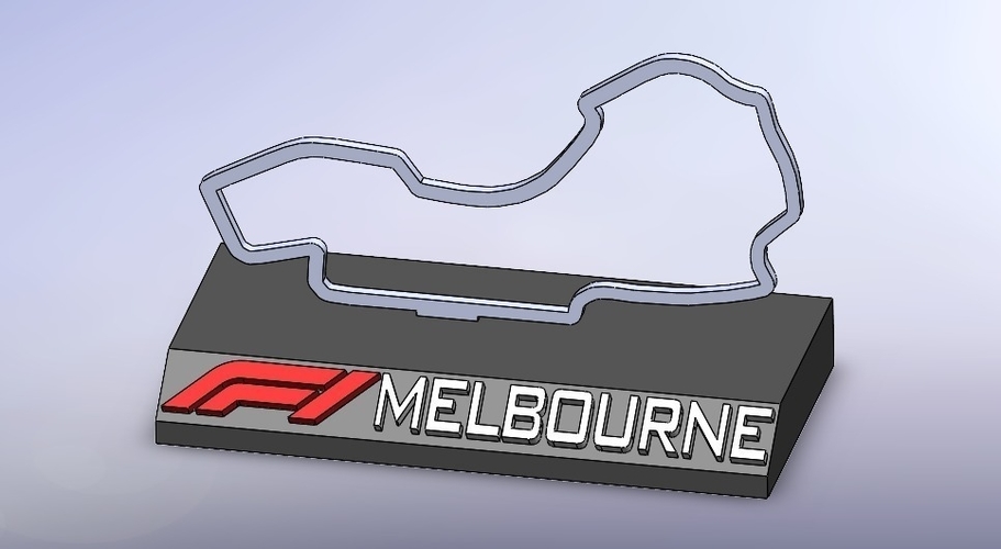 F1 melbourne  3D Print 519107