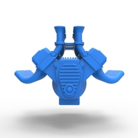 Diecast engine 2 V8 Version 4 Scale 1:25 - Thumbnail 5