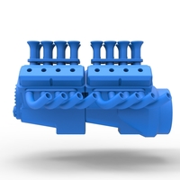 Diecast engine 2 V8 Version 4 Scale 1:25 - Thumbnail 8