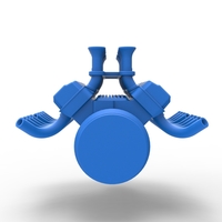 Diecast engine 2 V8 Version 4 Scale 1:25 - Thumbnail 12