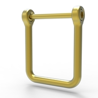 U clasp classic, Allen screw - Thumbnail 1